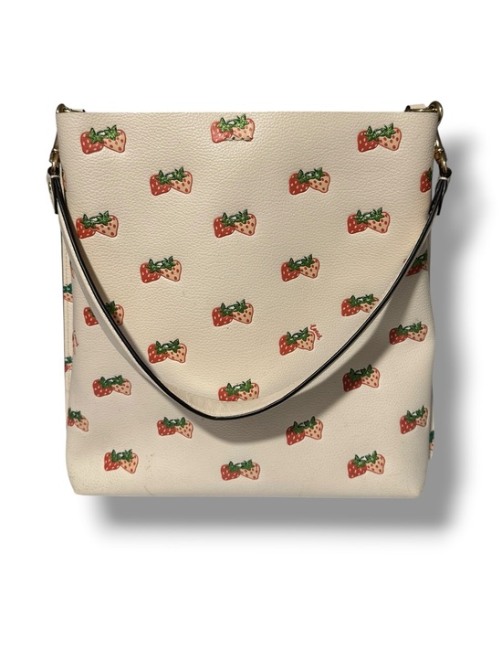 Coach Handbags - Coach Molly bucket bag Strawberry Print Crossbody Bag